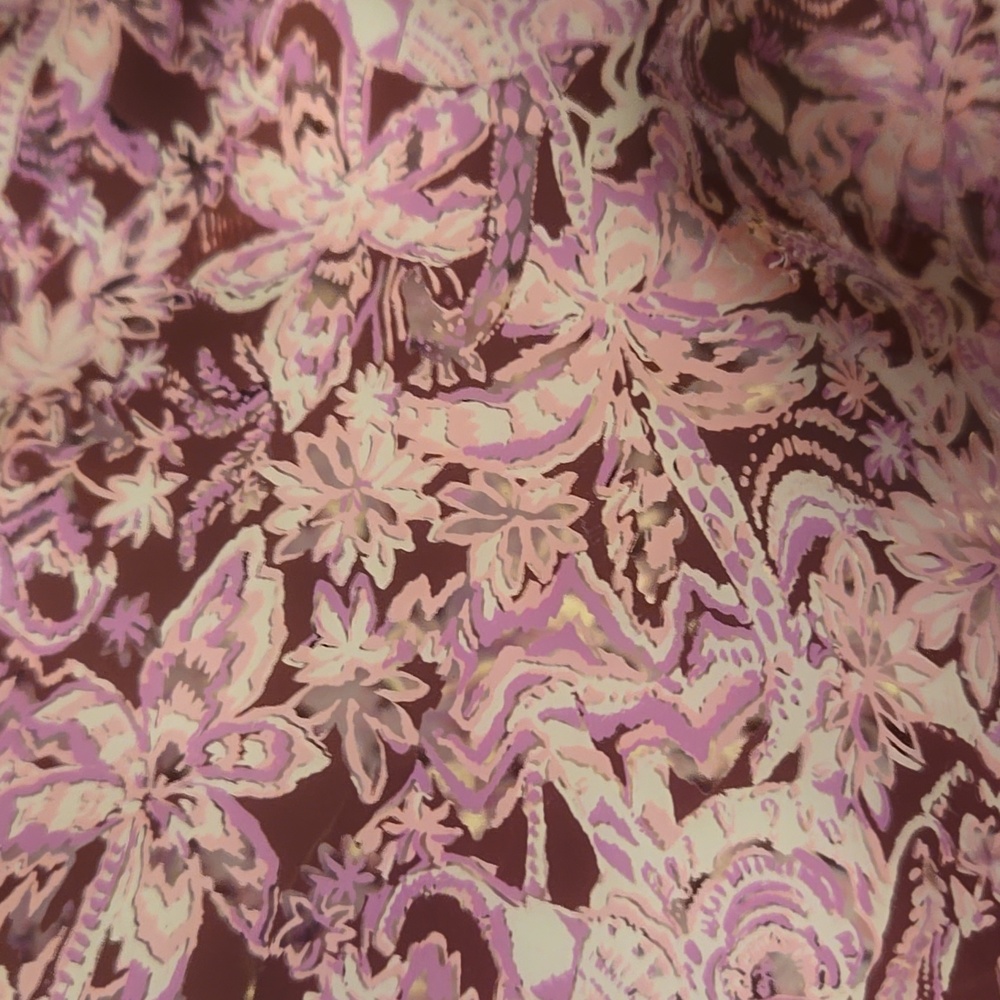 Lilly Pulitzer Mulberry Wild Ride Zipper Travel Pouch/Clutch - Picture 10 of 10